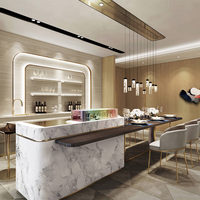 Service de conception d'intérieur personnalisé, mobilier d'hôtel cinq étoiles assorti à la pièce entière, pour chambre d'hôtes et hall de luxe