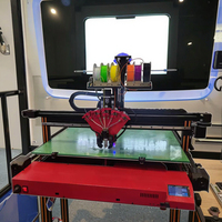 Machine d'imprimante 3D numérique industrielle de grande taille utilisée avec la technologie FDM Caractéristiques de bricolage pour l'extrudeuse de buse de base des industries agricoles