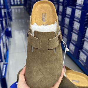 <span class=keywords><strong>Sandali</strong></span> Estivi da Uomo di Alta Qualità Stile Berk, Unisex, Marca Famosa, in <span class=keywords><strong>Vera</strong></span> <span class=keywords><strong>Pelle</strong></span> e Camoscio con Suola Crok - Product Image 6
