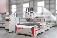 Máquina Router CNC 1325, Router para Madera con Doble Husillo para Procesamiento de Puertas de Gabinetes