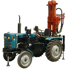 Plataforma de perforación de agua neumática portátil, tractor montado en venta