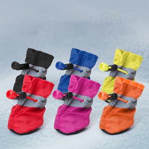 Hundes chuhe für Hot Pavemen Anti-Rutsch-Sohle Hundes tiefel und Pfoten schutz - Product Image 2