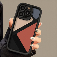 Coques de téléphone antichoc à rayures en promotion pour iPhone 17 Air, 16, 15 Plus, Pro Max, 14, 13, 12, 11, X – Coque arrière de protection avec logo personnalisé