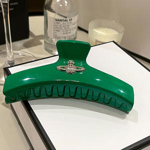 Vente en gros de pinces à cheveux en forme de nœud, accessoires pour cheveux en acrylique pour femmes et filles, pinces à cheveux de luxe - Product Image 5