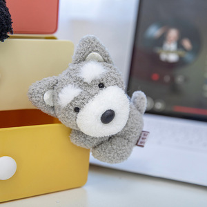 Broche de Peluche de Cachorro Acogedor y Suave, Pin de Solapa de Perro <span class=keywords><strong>para</strong></span> Ropa, Mochila, Decoración de Bolsos, Uso Diario <span class=keywords><strong>para</strong></span> Niñas, Regalo de Cumpleaños - Product Image 3