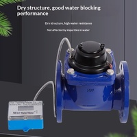 Compteur d'eau intelligent sans fil Yuxiang DN50-DN100 LoRaWAN IP68 en fonte, dispositif de surveillance du débit pour pipeline industriel OEM