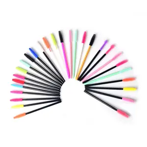 wholesale factory Directly Supply Mixed Color Nylon Eyelash Brush Oral Care Dental Toothpick Wire Interdental vendor