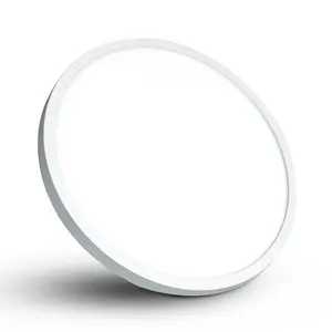 Factory Direct Low-profile White Round 9 Inch 3CCT LED Flush Mount Ceiling Light for living room