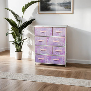 8-Schubladen Wohnzimmer Truhe Schlafzimmer Stoffs chrank Stoffs chu blade Stoff Kommode - Product Image 4