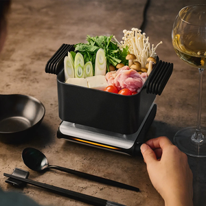 Olla caliente eléctrica multifunción, sartén para barbacoa desmontable, estufa para asar en el hogar, parrilla, huevo, tortilla, sartén para freír <span class=keywords><strong>Asador</strong></span> - Product Image 1