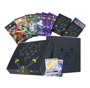 JKI Wholesale Chinese Original PTCG Card Eevee <span class=keywords><strong>GX</strong></span> Gift Box Set Sylveon Glaceon Leafeon Umbreon Espeon Cartes Pokémon Jouets Boîte Mystère - Product Image 2