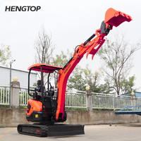 2.5 Ton Kubota Engine Small Excavator Digger Machine Hydraulic Mini Excavator Farm Engineering Micro Excavator With CE EPA