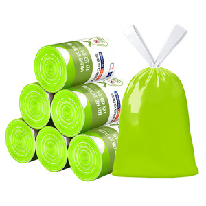 Sacs poubelle épais à cordon de serrage, taille L, anti-moustiques, parfum d'armoise, pour usage en cuisine - Product Image 4