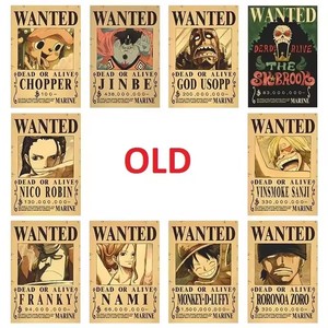 Affiches <span class=keywords><strong>de</strong></span> recherche <span class=keywords><strong>de</strong></span> récompense Anime Luffy Gear 5 Nika Zoro Ace Shanks Pirates du <span class=keywords><strong>Chapeau</strong></span> <span class=keywords><strong>de</strong></span> <span class=keywords><strong>Paille</strong></span>, décoration murale pour salon, affiches en papier kraft - Product Image 6