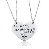 Meilleurs cadeaux pour la fête des mères, collier en acier inoxydable populaire pour mère et fille, bijoux plaqués or pour fille et meilleure amie