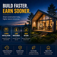 Maison conteneur, maisons modulaires en conteneurs maritimes, cabane préfabriquée, économie sur les frais de transport, aménagement personnalisé, maison, habitations