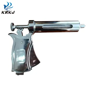 CETTIA KD114 veterinary automatic livestock metal continuous 50ml syringe gun with calibration for animal