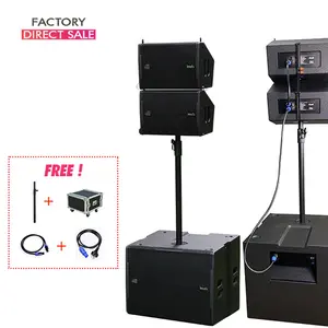 T1 Dare-sistema de sonido PA portátil, dispositivo de sonido activo, resistente al agua, de 10 pulgadas (4 + 2) para conciertos al aire libre/sonido en vivo/escenario/fiesta