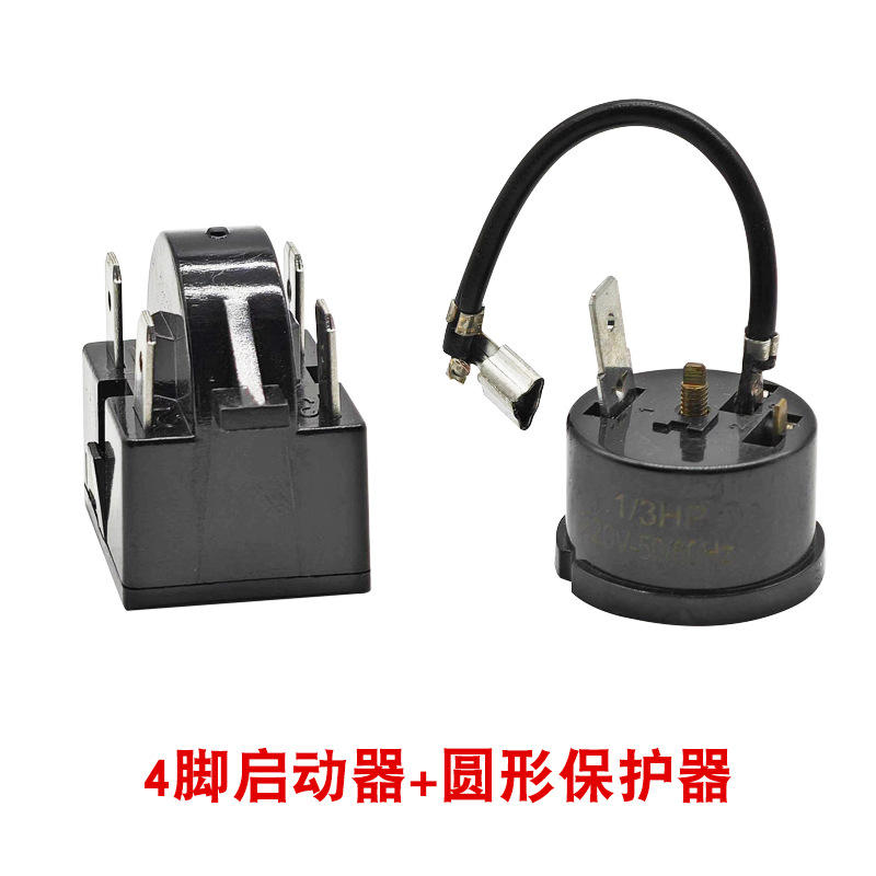 ตัวป้องกันแบบกลม 4 ขา 15 โอห์ม + 1/4 HP