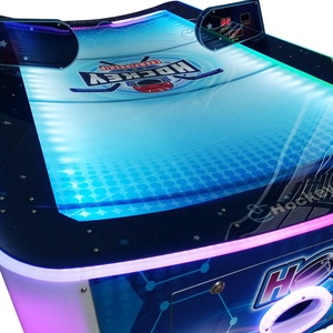 Venta caliente comercial ganar dinero que funciona con monedas Arcade puntuación eléctrica Air Hockey máquina de juegos de mesa para diversión en interiores - Product Image 5