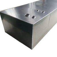 Fabrication sur mesure de réservoirs de carburant en acier inoxydable, réservoirs d'eau, réservoirs de carburant en aluminium pour bateaux marins, service de tôlerie OEM ODM
