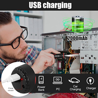 Tournevis électrique, tournevis domestique, mini-tournevis, lumière LED, kit de tournevis rechargeable par USB.html