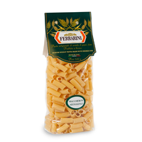 Pâtes Artisanales Macaroni 500g Semoule de Blé Dur Fraîche et Prêt à Cuire-Fabriqué en Italie