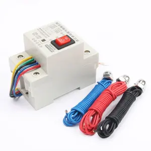 Controlador de nível de água automático, interruptor de DF-96ED, 10a 220v, sensor de detecção de nível líquido, controlador de bomba de água, 2m de fios