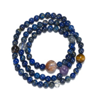 Bracelets en pierres naturelles, perles de cristal Chakra 4mm 6mm, perles de pierres précieuses, quartz rutile, bijoux spirituels, cadeaux pour femmes