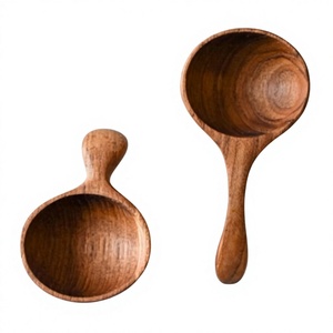 Cuillère à café en bois classique faite à la main avec long manche, écologique, réutilisable, ustensile de mesure (capacités de 10 à 30 ml) - Product Image 6