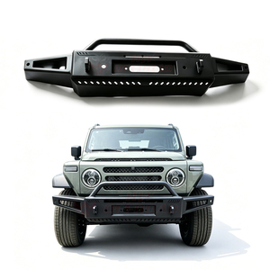 Pare-chocs avant en acier 4x4 tout-terrain pour BAW BAIC 212 BJ212 T01 2024 2025 2026, pare-chocs robustes pour voiture avec treuil - Product Image 1