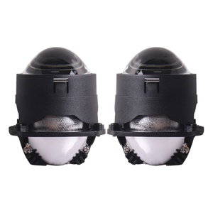 Sanvi High Quality S8S Shorter Length Dual Lens 43W 6000K <b>LED</b> <b>Projector</b> Lens Headlights for Cars Auto Light - Product Image 1