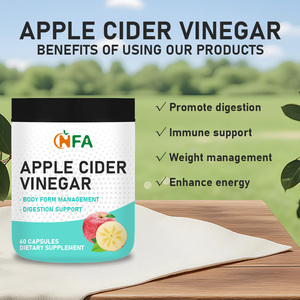 Cápsulas de Vinagre de Sidra de Manzana de Marca Privada OEM con Cúrcuma y Curcumina para el Control del Peso y la Digestión - Product Image 2