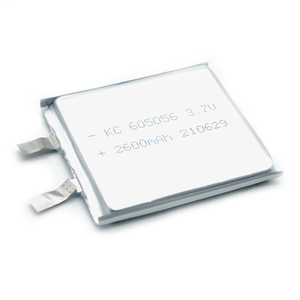 3.7v dtp 634169 654065 605056 2000mah 2600mah kc ce sertifikasi lithium ion li-baterai polimer - Product Image 1