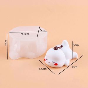 Cartoon Dragon Pudding Mousse Special DIY Cat Milk Jelly Rectangle Eco-Friendly <b>Silicone</b> Cake Mold Customized Color/Size Custom - Product Image 6