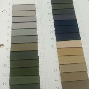 <span class=keywords><strong>Lot</strong></span> en stock de tissu <span class=keywords><strong>teint</strong></span> uni Vêtements de travail en coton brossé Vêtements Tissu en coton sergé - Product Image 3