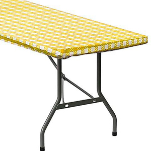 100% PVC thân thiện với môi PEVA + flannel Dã Ngoại bảng Bìa 6ft không thấm nước dầu-proof ngoài trời hộ gia đình không dệt kỹ thuật - Product Image 4