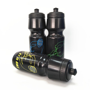 Bouteille d'eau de 710ml en plastique pour le cyclisme Sport Bidon Logo personnalisé Bouchon torsadé sans Bpa Coupe de vélo légère et étanche - Product Image 6
