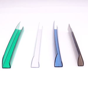 โปรไฟล์พีวีซีโพลีคาร์บอเนตใสทรงตัวแอลสำหรับตัวเชื่อมต่อ - Product Image 1