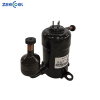 Compresor de motor rotativo de refrigeración con inversor de CC pequeño R134A 12V 24V 48V DC de 2/2"