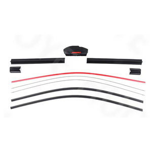 Kauçuk şerit silecek cam sileceği cam çerçevesiz yedekler ön pencere kemiksiz 14-28 inç sessiz fonksiyonu ile - Product Image 4