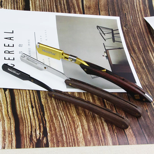 Masterlee ब्रांड तह Barbershop सीधे ब्लेड शेविंग रेजर डबल धार उस्तरा - Product Image 3