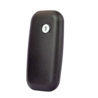 Café Rechargeable Carré Étanche Beeper 1 Base 16 Buzzers Sans Fil Vibrant Serveur Coaster Système D'appel Téléavertisseur Restaurant