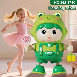 Jouet robot chantant et dansant en plastique personnalisé en forme de grenouille électrique lumineux pour les enfants, cadeau d'anniversaire de Noël - Product Image 2