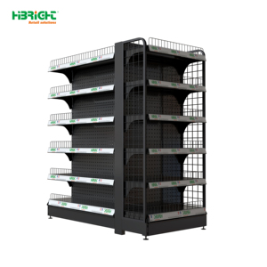 Estantería Góndola Moderna de Malla Metálica Highbright para Supermercados y Tiendas Minoristas - Product Image 3