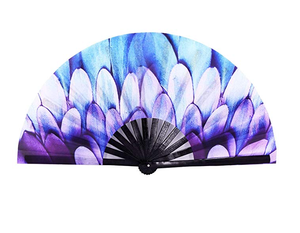 Abanico de Kung Fu Profesional Personalizado, Combinación de Bambú y Plástico, Producto Elegante y Artesanal - Product Image 4