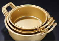 1 pièce/carton – Nouvelle marmite coréenne en aluminium antiadhésive et écologique pour ramen, cuisinière à gaz compacte pour nouilles ramen, ensemble d'ustensiles de cuisine
