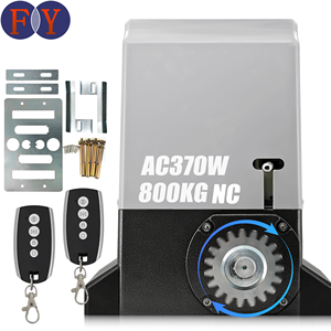 จัดส่งรวดเร็ว ชุดมอเตอร์ประตูเลื่อนแบบสปริง AC 370W 800กก. พร้อมระบบปิดประตูอัตโนมัติ - Product Image 1