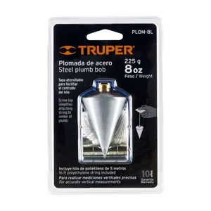 Master con 36 unità filo a piombo in acciaio, 8 oz, Truper - Product Image 2