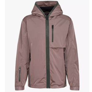 Pakistan Manufacturer Hot Selling Windbreaker Jacket For Outdoor Wholesale Custom Palin Zipper up Windbreaker Jacket for Men - Product Image 4